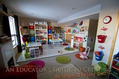 an educational's guide to creating an organized playroom