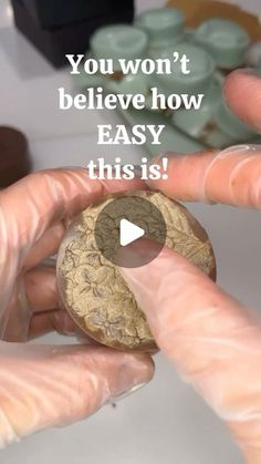 a person holding a cork with the words you won't believe how easy this is