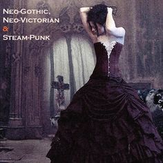 Take A Little Trip Into The Past Moda Steampunk, Gothic Mode, Mode Steampunk, Goth Wedding, Victorian Goth, Gothic Wedding, Gothic Beauty, Gothic Dress, Gothic Girls