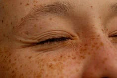 a woman with freckled hair has her eyes closed and the words, the thing i realize is that it's not what you take, it's what you leave