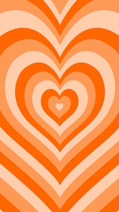 Light orange, orange and deep orange alternating hearts Orange Hearts Aesthetic, Orange Heart Widget, Orange Backgrounds Aesthetic, Orange Pastel Wallpaper, Cute Widgets Aesthetic Orange, Indie Heart Wallpaper, Widget Iphone Aesthetic Orange, Indie Orange Aesthetic, Orange Color Background Wallpapers