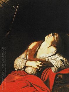 a painting of a woman laying down with her eyes closed