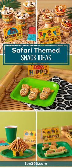 safari themed snack ideas for kids and adults