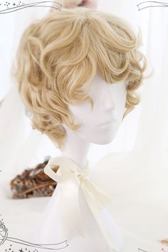 Fabric: High temperature wire Style types: Ouji Season: Spring, Summer, Autumn, Winter Include: Wig*1 (Any of the accessory is not included.) Size(IN) Length Average Size 11.81-13.78 Size(CM) Length Average Size 30-35 Kawaii Wigs Short, Cursed Hairstyles, Funky Hairstyles For Short Hair, Short Princess Hair, Ouji Hairstyle, Victorian Short Hair, Elf With Short Hair, Black Hair Styles Drawing, Short Hair Japanese Style