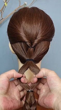 Hair Doos, Bunny Cartoon, Bridesmaids Hair, Hair Braid Videos, Long Hair Updo, Diy Hair Care, Hair Design, Katrina Kaif