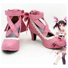 Nico Yazawa LoveLive! Valentine's Day Cosplay Shoes #LoveLive, #sponsored, #Yazawa, #Nico, #Valentine #AD Nico Yazawa, Cosplay Shoes, Halloween Costumes Women, New Shoes