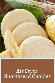 an image of air fryer shortbread cookies