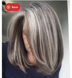 Wigs With Highlights, Italian Bob, Grey Brown Hair, Gray Balayage, Grey Hair Transformation, Grey Highlights, Salt And Pepper Hair, Professional Hair Color