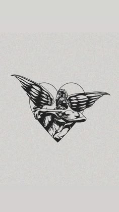 Tattoo Ideas, Angel, Tattoos, White, Black