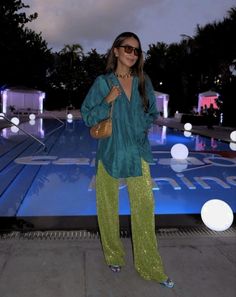 Miami Vice Outfit, Miami Style Outfits, Miami Beach Fashion, Summer Night Outfit, Beach Party Outfits