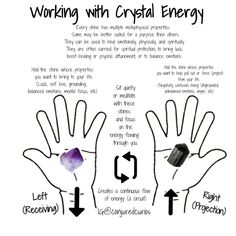 Healing With Crystals, How To Heal With Crystals, How To Use Crystals For Healing, Crystals For Good Energy, Crystals Feminine Energy, Crystal Energy Healing, How Crystals Work, Body Healing Spell, Crystals For Energy Clearing