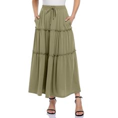 Fabric type70% Rayon, 30% Tencel OriginImported Closure typeDrawstring LengthFloor Length Maxi Skirt With Pockets, Midi Sweater Skirt, Beach Maxi Skirt, Long Flowy Skirt, High Waist Long Skirt, Flowy Maxi Skirts, Tiered Midi Skirt, Pleated Maxi Skirt, Long Maxi Skirts