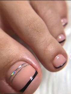 French Pedicure Designs Toenails, Toes Nails Designs, Toes Nails Colors, Toe Nail Designs For Summer, Toes Nail Art, Toe Nails Designs, Nail Colors For Summer, Foot Nail Art, French Pedicure Designs