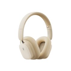 Baseus Bowie H1i Bluetooth Headphone White Airpods Max Desk Setup, Types Of Headphones, Wearing Headphones Aesthetic, 2000s Headphones, Trendy Headphones, Cute Headphones, Power Bank Charger, White Headphones, Portable Vacuum