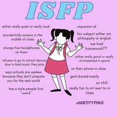 Isfp Traits, Intj Enfp, Istp Personality, Mbti Test, Aries Zodiac Facts, Infp Personality