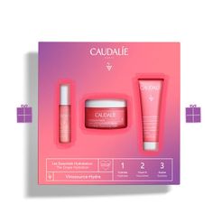 Grape Water, Natural Hydration, Borage Oil, Essentials Set, Fruit Water, 카드 디자인, Beyond Beauty, Christmas Set, Hydrating Cream