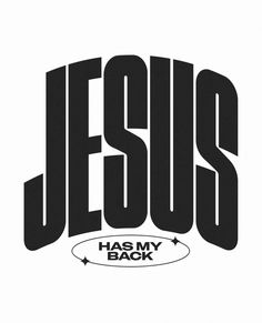 the logo for jesus has my back