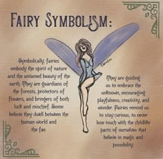 Spiritual Meaning Of Fairies, Fairy Energy Aesthetic, Pixie Vs Fairy, Mystical Garden Tattoo, Fairy Tattoo Meaning, Quotes About Fairies, How To Become A Fairy, Fairy Affirmations, Fairy Quotes Aesthetic