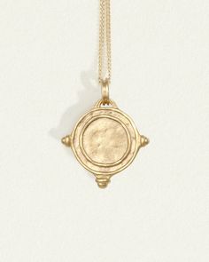 Petra Coin Necklace Solid Gold – Temple of the Sun US Petra Necklace, Ancient Aesthetic, Ancient Jewellery, Byron Bay Australia, Coin Pendant Necklace, Wood Jewelry Box, Solid Gold Earrings, Ancient Jewelry, Coin Jewelry