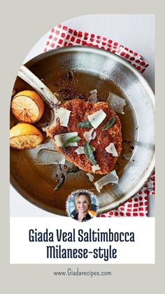 Giada Veal Saltimbocca Milanese-style