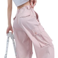 Look sharp and stylish in these pink high-waist straight cargo pants. Specifically designed to flatter the female form, these pants feature multiple pockets for added convenience, and a straight fit for a classic look. With just the right balance of comfort and style, these pants are ideal for your wardrobe. Features: -100% Cotton -High-rise Waist -Adjustable Waistband -Drawstring Waistband -Multi-Pocket -Solid color -Regular Fit Straight Cargo Pants, Free Scarf, Free Socks, Adjustable Waistband, Drawstring Waistband, Summer Sale, Classic Looks, Cargo Pants, Unisex Fashion