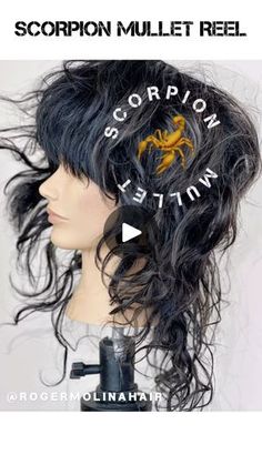 Small Hair, Big Personality: Pixie Bob Power Mullet Hairstyle Women Medium, Scorpion Mullet Women, Free Bird Mullet Women, Scorpion Mullet, Scorpion Hairstyle, Fairy Mullet, Mullet Shag Haircut, Mullet Tutorial, Punk Hair Women