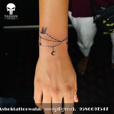 TashanTattoo
AshokTattooWala
S.20. Tirupati plaza
Opp. New bus stand
Near gd modi collage
Palanpur (gujrat)
9586697547
9687533310 Dainty Bracelet Tattoo, Charm Bracelet Tattoo For Women, Wrist Bracelet Tattoo Unique, Armband Tattoo Frau, Wrist Hand Tattoo, Anklet Tattoos For Women, Wrist Tatoo