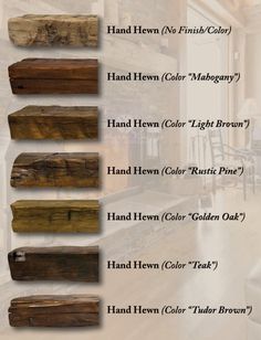 the different types of wood used for furniture