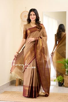 Saree Cotton, Saree Wearing Styles, Simple Saree Designs, Saree Sale, Cotton Saree Designs, Simple Sarees, Indian Dresses Traditional, Indian Woman, Trendy Dress Outfits