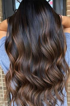 Dark Brown Hair Balayage, Dark Hair With Highlights, Brown Blonde Hair, Hair Dye Colors