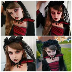 Vampire Bride Makeup Kids, Vampire Makeup Girls Kids, Vampire Face Paint Woman, Vampire Make Up For Kids, Simple Vampire Makeup For Kids, Girls Vampire Makeup Kids, Vampire Makeup Kids Girls Make Up, Vampire Makeup Ideas For Kids, Vampire Makeup For Girls Kids