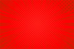 an abstract red background with halftone dots