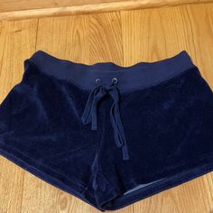 Navy, Velour, Washed Never Worn Lounge Shorts Velour Shorts, Velvet Lounge, Shoe Nails, Lounge Shorts, Sugar Free, Dream Closet, Workout Clothes, Clothing And Shoes, Color Blue