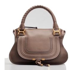 Chloe Marcie Medium Satchel Bag Hunter Nwt. Retail: 2,490.00 I Have Proof Of Purchase From Bergdorf Goodman Please Let Me Know If You Have Any Questions! Chloe Marcie Bag, Chloe Marcie Medium, Chloe Bags, Chloe Handbags, Bag Obsession, Leather Satchel Handbags, Handbag Heaven, Chloe Marcie, Chloe Bag