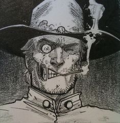 Zombie Drawings, Minimal Tattoo Designs, Jonah Hex, Minimal Tattoo Ideas, Optical Illusion Tattoos, Illusion Tattoos, Badass Drawings, Arte Peculiar