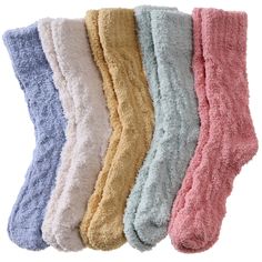 PRICES MAY VARY. SOFT & WARM- Fuzzy fluffy socks for women teen girls is blend of high quality materials, super soft coral velvet inner design, It's very soft, comfortable and breathable, no itching issue. This fluffy socks are very suitable for wearing in the cold winter. COMFORTABLE FUZZY SOCKS- High quality material will not compress your legs giving you the best comfortable wear experience. Super soft, fluffy relaxing feel comforts and warms feet for everyday activities and even during sleep Color Socks, Fluffy Socks, Clever Gift, Soft Coral, Soft Winter, Soft Sock, Fox Design, Fuzzy Socks, Warm Slippers