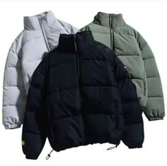 Male Fashion Casual, Mens Office Wear, Thick Jacket, Men Parka, Collar Fashion, Mens Puffer Jacket, Stand Collar Jackets, Mens Winter Coat, Long Sleeves Coats