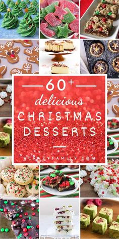 christmas desserts with the title overlay