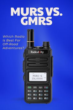 GMRS vs. CB vs. MURS Communication Radios, Antenna Gain, Outdoor Skills, Radio Equipment, Computer Repair Services