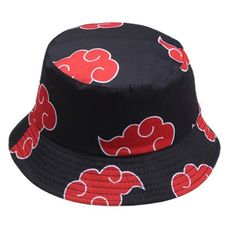 Get ready to conquer(?) the world (or at least your fashion game) with the Harajuku Red Clouds Bucket Hat! Inspired by the Japanese Anime, this hat is the perfect combination of cool and playful harajuku street style, making it a must-have for any fashion forwards individuals. Get noticed with this powerful and colorful prints! Gender: UNISEX Item Type: Hats, Bucket Hats Material: COTTON/Polyester Gender: Unisex Pattern Type: Print, Anime