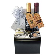 Gift Basket - Georgetown Olive Oil Co. Olive Gift Basket Ideas, Bread And Oil Gift Basket, Italian Night Gift Basket, Holiday Wine Gift Baskets Christmas, Olive Oil And Balsamic Gift Basket, Sicilian Lemon, Olive Oil And Vinegar, Oil Company, Large Gift