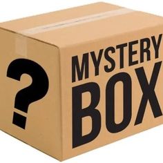 a mystery box with a question mark on it