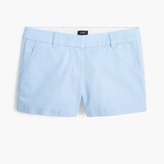 Classic Fitted Cotton Skort, Classic Fitted Summer Skort, Classic Fitted Skort For Summer, Classic Cotton Skort For Spring, Classic Summer Skort, Classic Fitted Bermuda Shorts, Fitted Jean Shorts In Solid Color, Fitted Cotton Bermuda Shorts For Work, Solid Cotton Skort For Work