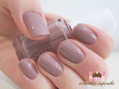 Trending mauve nail color Colorful Nail Designs, My Nails, Nail Color, Nail Polish Colors, Nude Nails