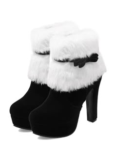 30-70% OFF✓ Fast Shipping✓Step into the holiday spirit with our Retro Christmas Short Plush High Heel Shoes. Cozy, chic, and perfect for festive celebrations! Retro Stage, Knit Sweater Outfit, Halter Dress Short, Dr Shoes, Coat Shoes, Hat Accessories, Cardigan Sweater Coat, Christmas Costumes, Chic Vintage