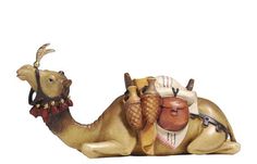 801172-col Dromedary Camel, Painted Sculpture, Camels Art, Shopping In Italy, Christmas Nativity, Wood Carved, Nativity Scene, Nativity Set, Digital Gift Card