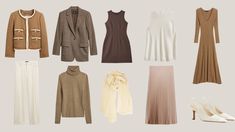 The Best Old Money Spring Capsule Wardrobe. Here are the best tips and outfits for you to dress timeless and expensive this spring. Clothing Basics, Dressy Flats, Khaki Dress Pants, Essential Wardrobe