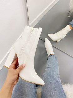 Sizing: runs small, recommended to size up - Pointed toe - Zip closure - Faux leather material - Approx. 4" heel Wide Boots, Boot Sandals, British Indian, Brunei, Ethiopia, Leather Material, Sandals Heels, Faux Leather, Boots