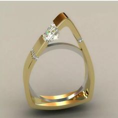 This Ring Is Definitely An Attention Grabber. From It’s Unique Style To The Fiery Square Zirconium Diamond. Size 7 Unique Rings For Women, Red Stone Ring, Red Stones, Makijaż Smokey Eye, Custom Wedding Rings, Gold Wedding Jewelry, Zircon Ring, Fashion Ring, Engagement Jewelry