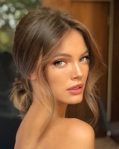 Sanggul Modern, Makeup Tip, Braut Make-up, Natural Wedding Makeup, Peinados Fáciles Para Cabello Corto, Penteado Cabelo Curto, Hair Images, Victoria Secret Angels, Party Hairstyles